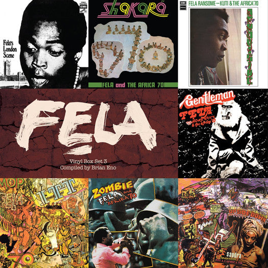 FELA KUTI #3 CURATED BY BRIAN ENO LP VINYL NEW 33RPM BOX SET 2014 - VINYL LP “VINYLRETROSP”