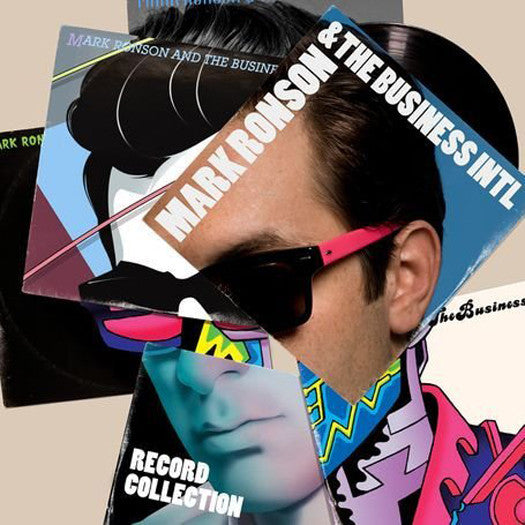 MARK RONSON RECORD COLLECTION 7" SINGLE VINYL NEW 2010 LIMITED ED BOX SET - VINYL LP “VINYLRETROSP”