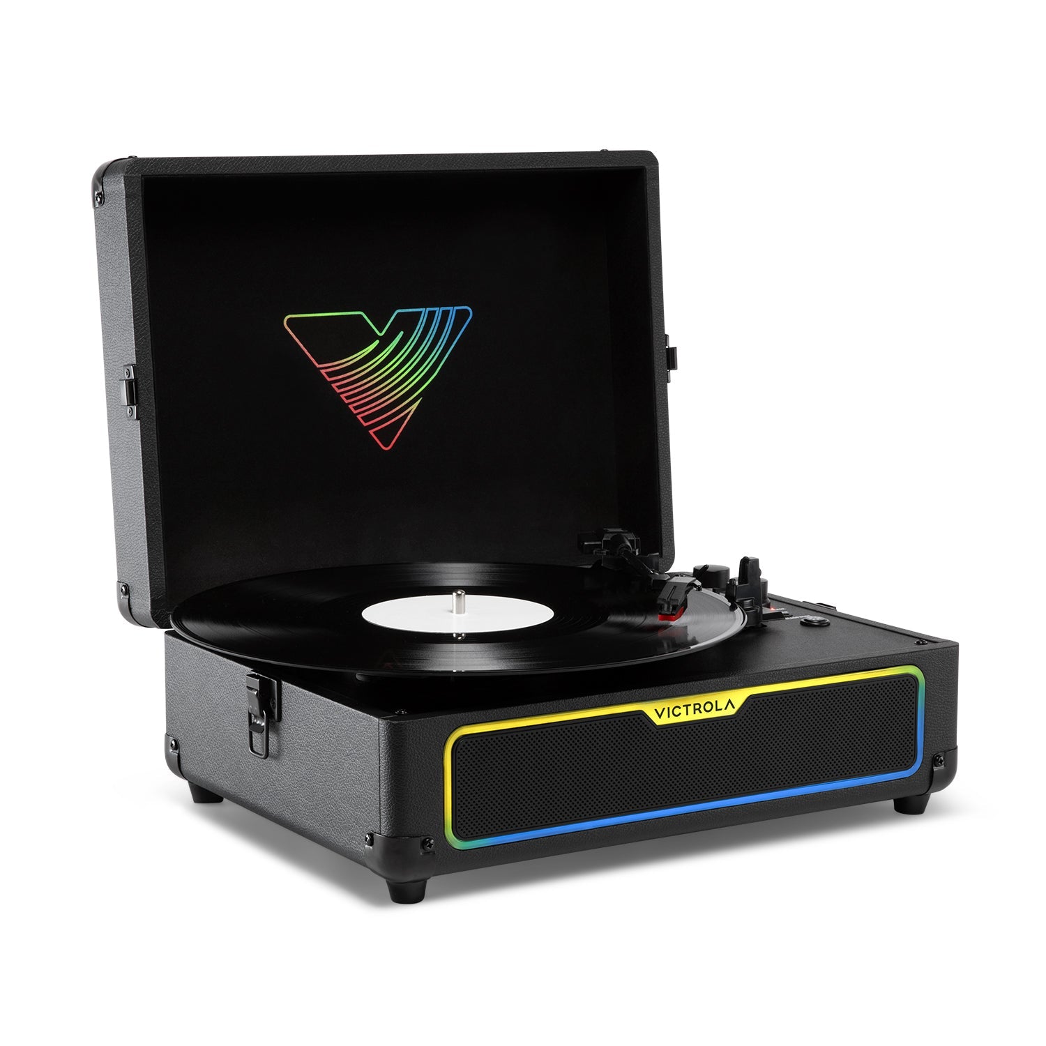 Journey Glow Illuminated Suitcase Record Player