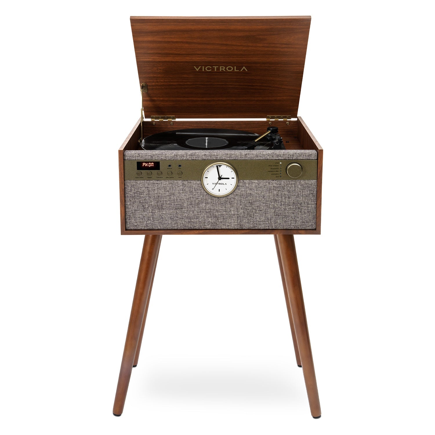 Century Signature+ 6-in-1 Wood Record Player