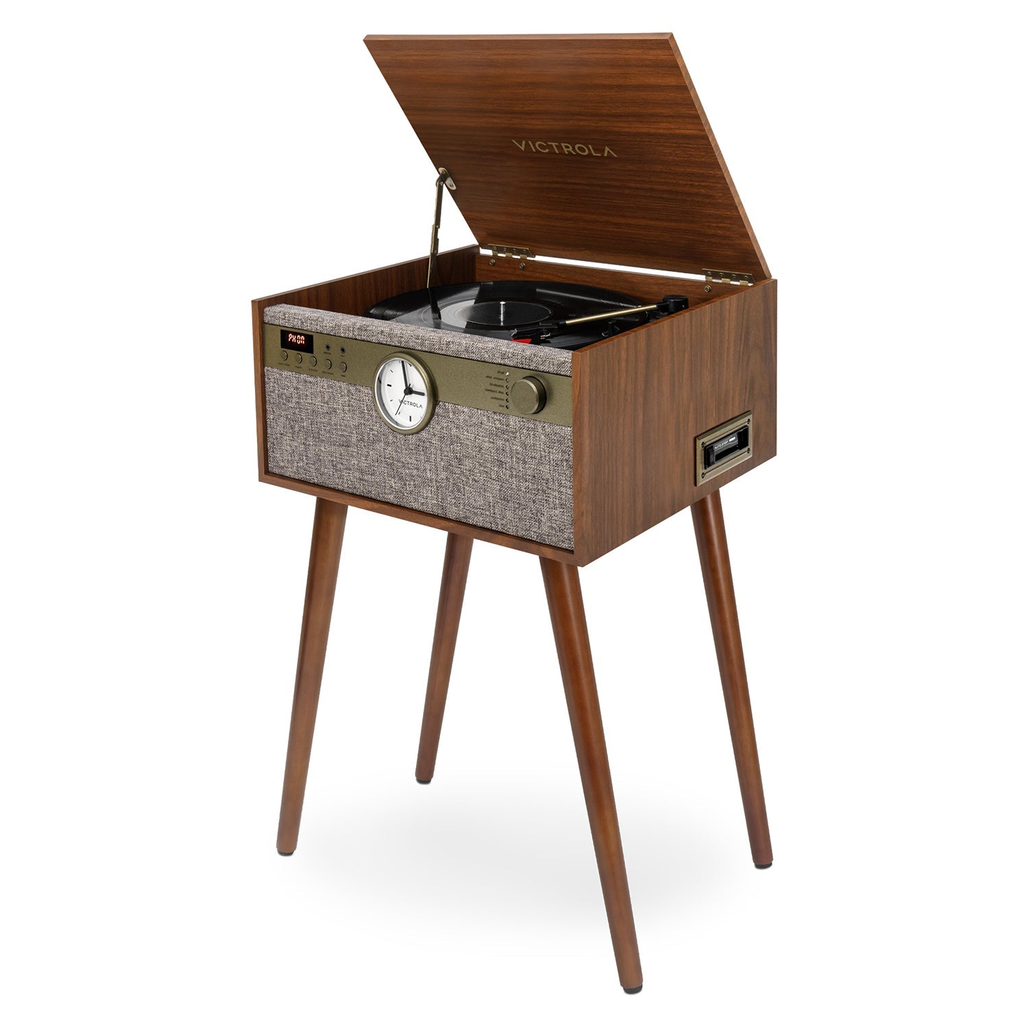 Century Signature+ 6-in-1 Wood Record Player